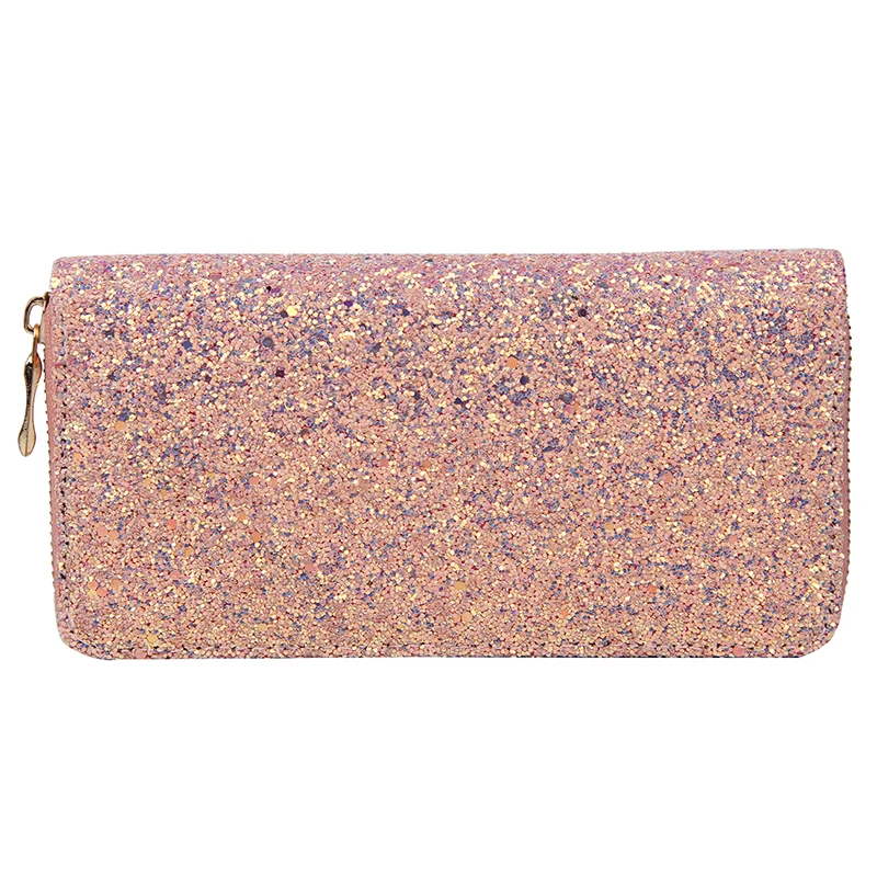 Women Fashion Long Wallet Sequined Shining Clutch New Coin Purse font b Phone b font Case