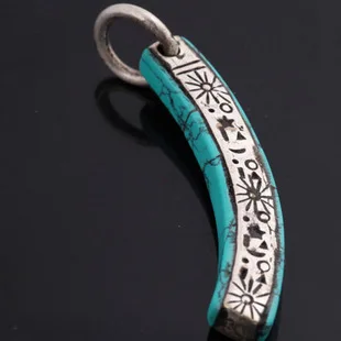 

TBP125 Tibetan Six Words Manras Amulet Pendants for Man Moon Star Sun Totems double patterns