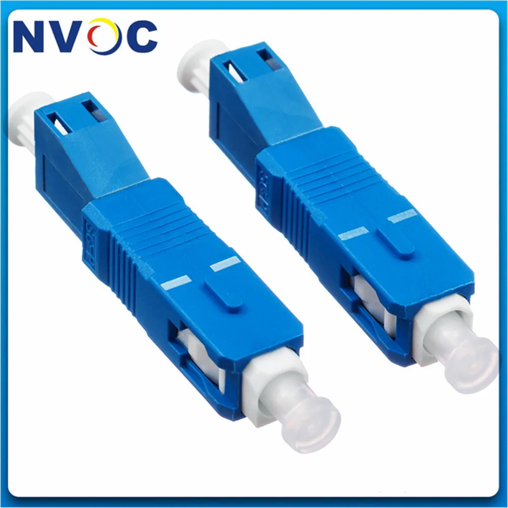 

Free Shipping 5Pcs/Lot Fiber Optic SC LC Adapter SC UPC Male to LC UPC Female Singlemode Hybrid Adapter Connector