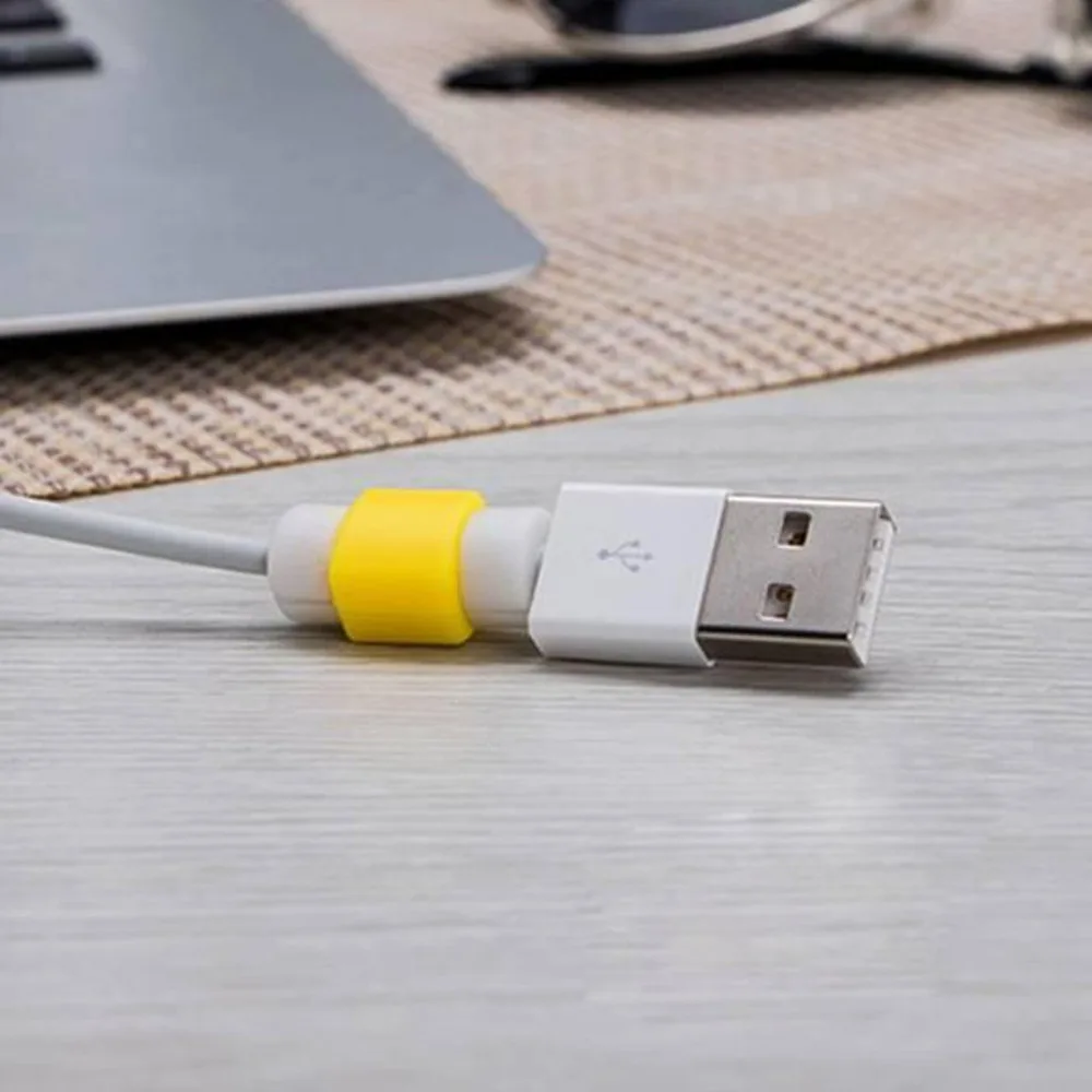 PORTEFEUILLE usb for apple data cable for android earphone protector cartoon animals data line protector for iphone x  xr xs max (1)