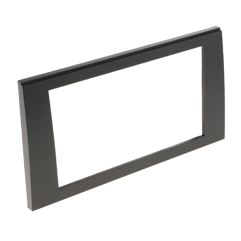 Car Stereo Radio Fascia Panel Trim 2 Din Frame for Audi A4 B6 B7 SEAT Exeo Radio Installation High Quality ABS
