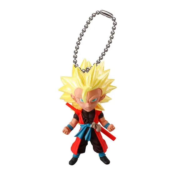 GASHAPON BANDAI DRAGON BALL Z SUPER HEROES KEYRING UDM THE BURST 26 BERGAMO.