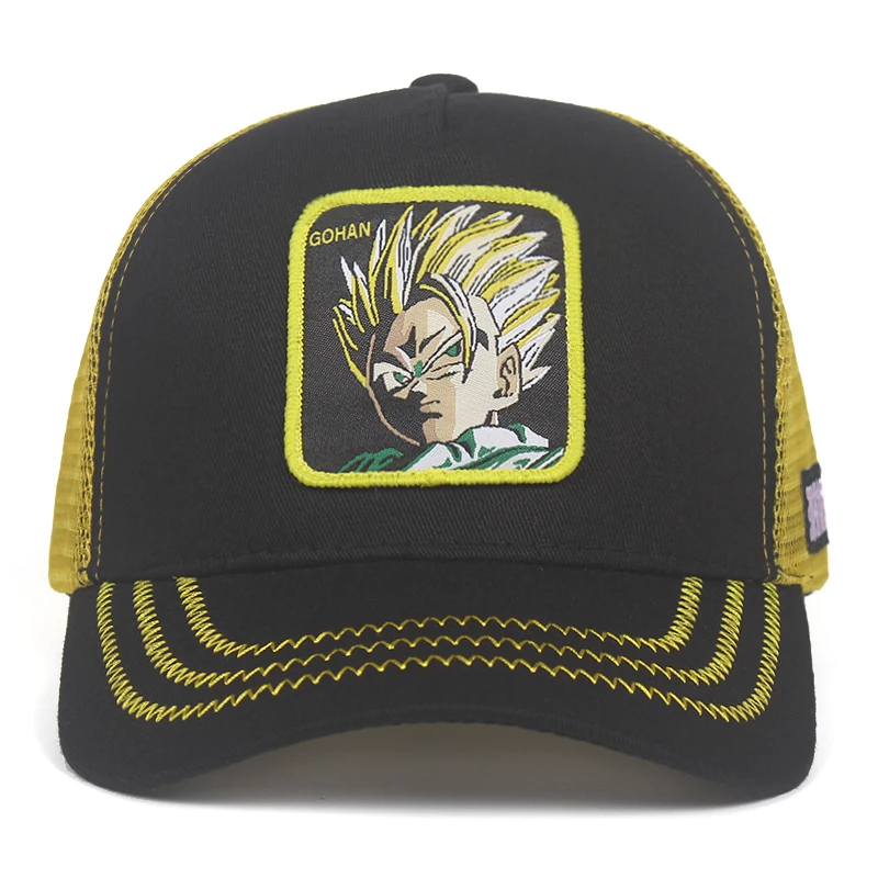 Бренд MAJIN VEGETA Dragon Ball Snapback Кепка хлопковая бейсбольная кепка для мужчин и женщин хип-хоп папа шляпа Дальнобойщик сетчатая шапка дропшиппинг