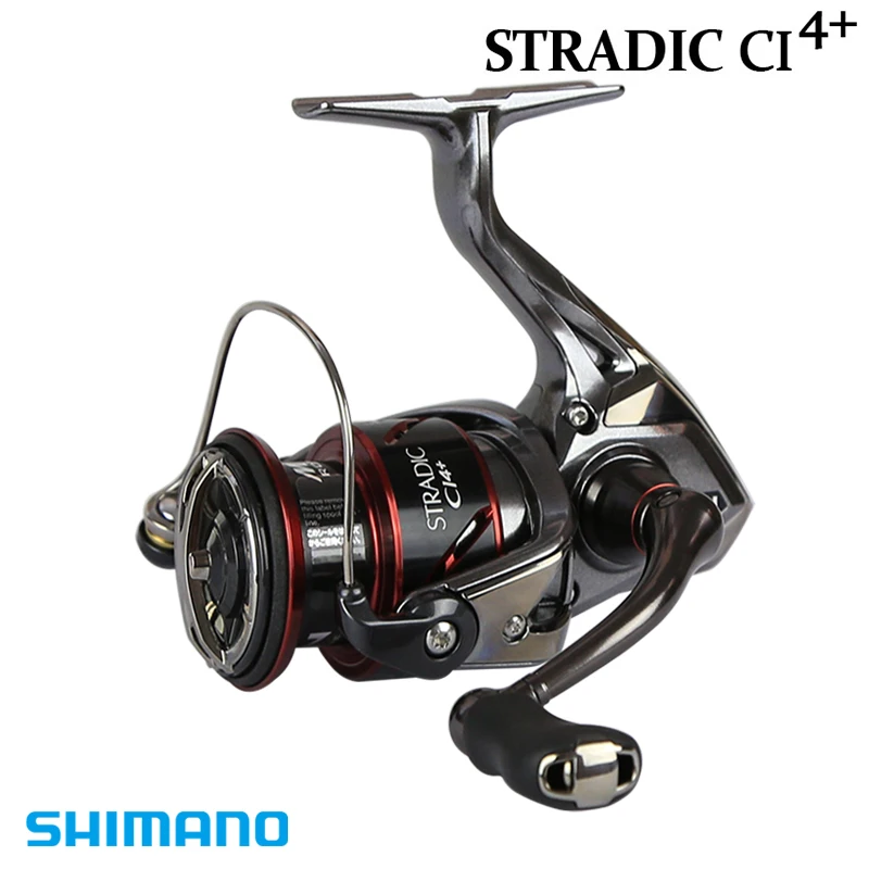

100%NEW SHIMANO STRADIC CI4+ 1000 2500 C3000 4000 Spinning Reel Gear ratio 5.0:1/4.8:1 HAGANE GEAR X-SHIP MGL ROTOR