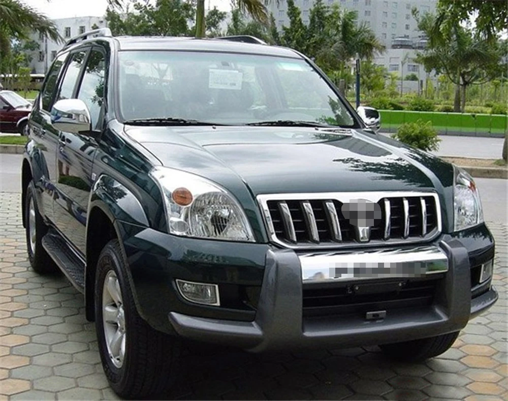 Для Toyota Prado 2003 2004 2005 2006 2007 2008 2009 прозрачная Автомобильная фара с прозрачными линзами Передняя Автомобильная крышка