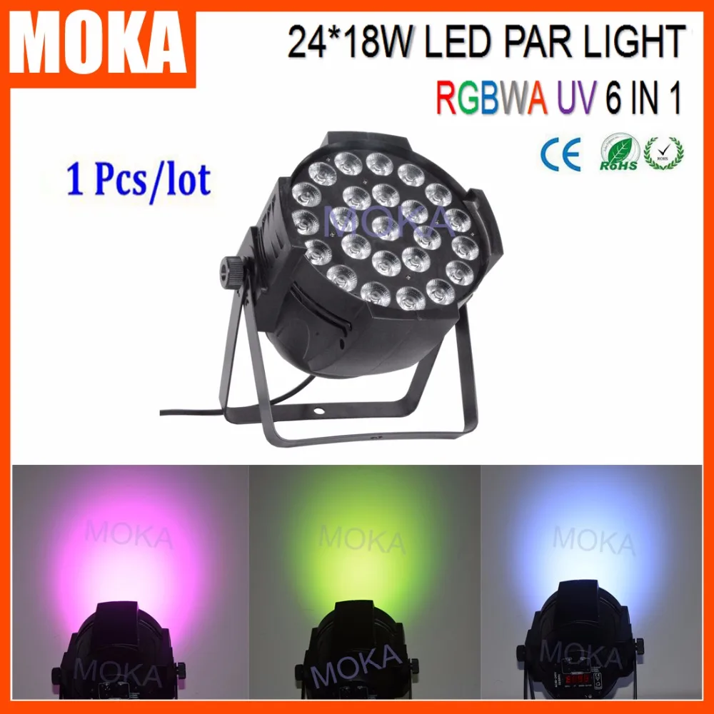 

24x18w RGBAW UV Color Changing Led Par for Wash