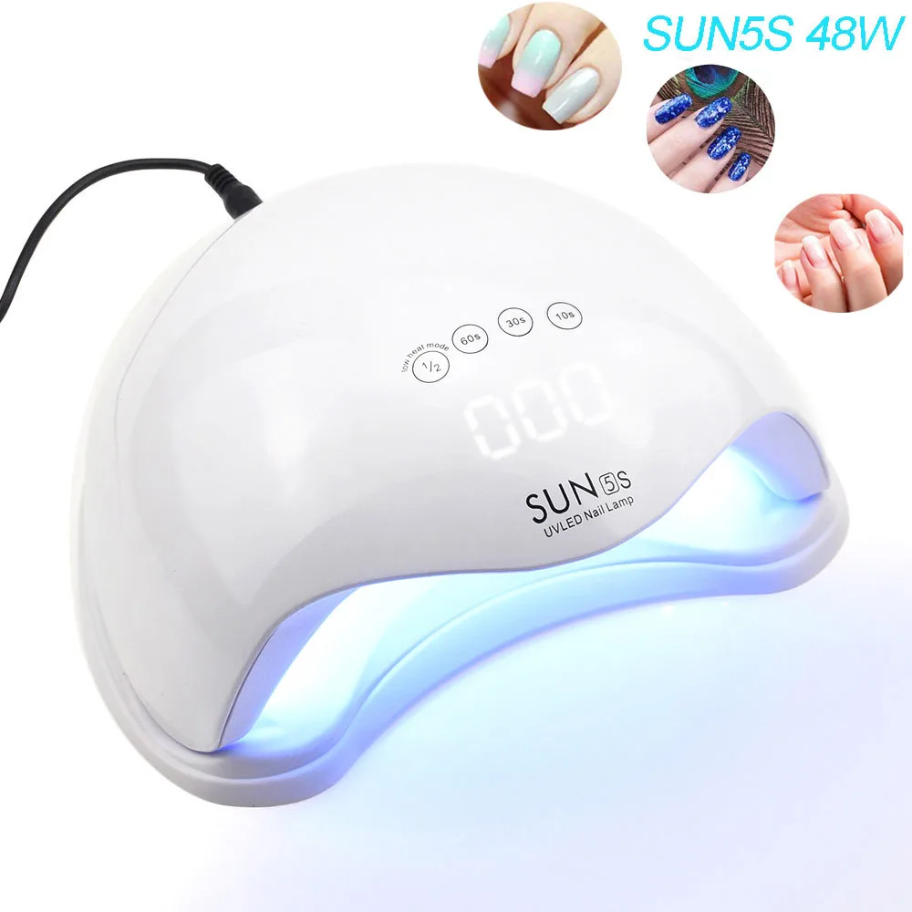 LED Nail Dryer For All Gels Polish Sun Light Lamp Infrared Dryer