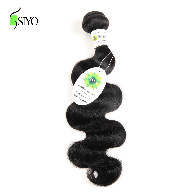 SIYO Hair Malaysia Body Wave Hair Bundles Human Hair Weave Bundles Non Remy Hair Extensions 8\ SIYO Hair Malaysia Body Wave Hair Bundles Human Hair Weave Bundles Non Remy Hair Extensions 8\