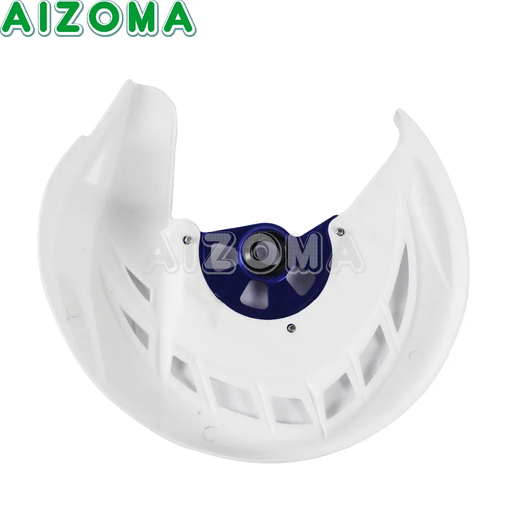 Front X-Brake Disc Rotor Guard Cover for Yamaha YZ125 YZ125X YZ250 YZ250F YZ250X YZ426F YZ450F 2002- WR250F WR426F WR450F