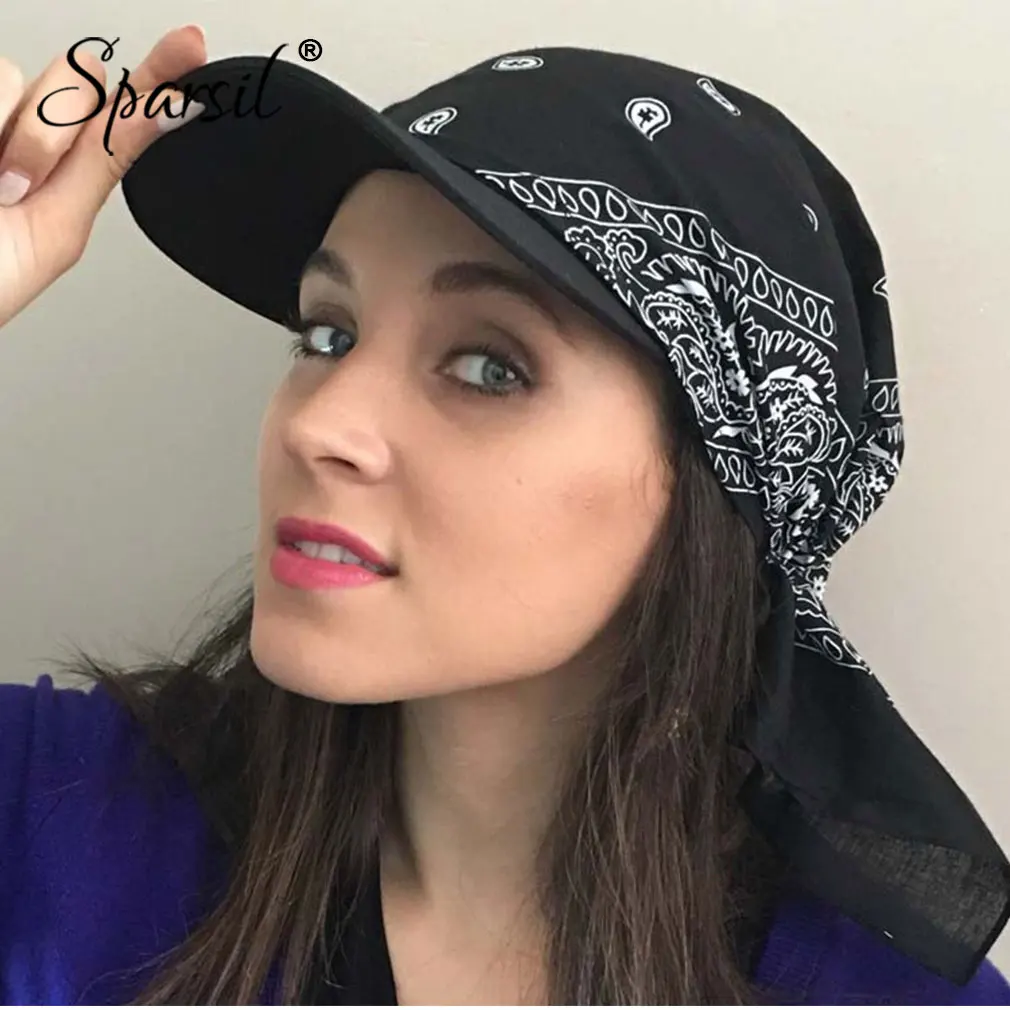 

Sparsil Summer Unisex Cotton Manually Knotted Baseball Cap Amoeba Pattern Adjustable Sun Protection Hip Hop Women Men Casual Hat
