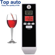 ЖК дисплей цифровой алкотестер Prefessional дыхание Алкотестеры Парковка детектор гаджет с подсветка вождения Essentials PFT-661S