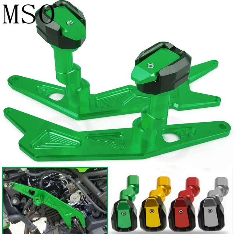 

CNC Aluminum Motorcycle Frame Slider Crash Pad Falling Protector Protection For KAWASAKI NINJA 300 2013 2014 2015 2016 NINJA300