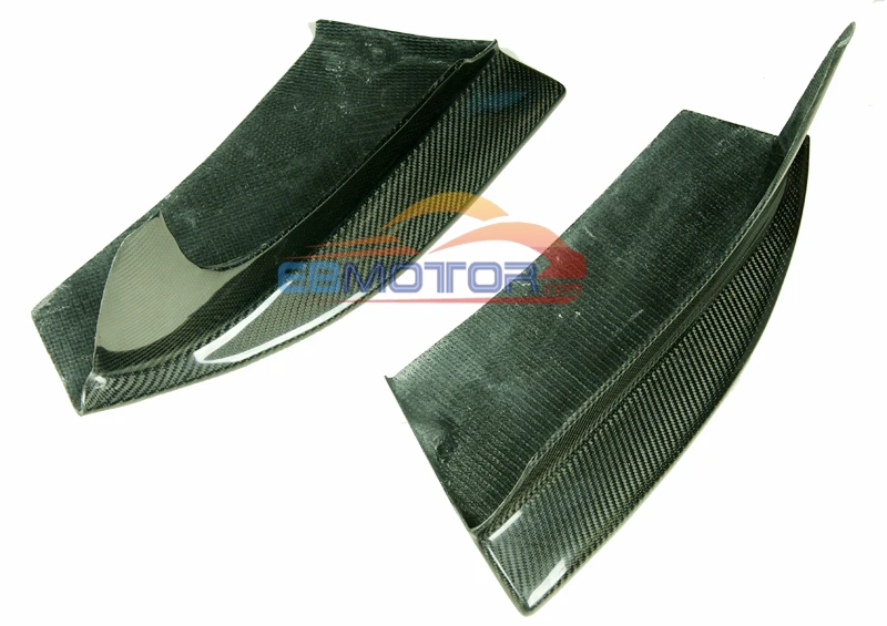 AP Style Real Carbon Fiber Front Splitter Spoiler 1pair for BMW E82 1-Series 1M Bumper 2011-2013