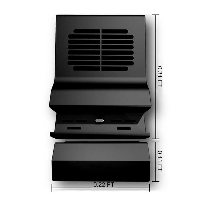 Portable HDMI TV Replacement Dock Cooling Stand Base Case For Nintend Switch DIY Heatsink Cooling Dock For NS Switch (1)