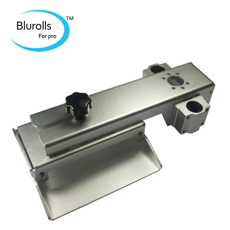 

Z axis build plate for DLP SLA 3D printer parts DIY Form Z axis aluminum build platform kit Gray anodized