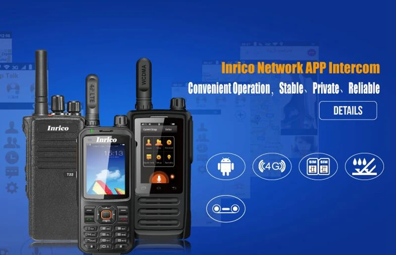 Новая сетевая портативная рация 4G мобильный телефон Радио рация 3500mAh Батарея ручной HSDPA/WCDMA радио