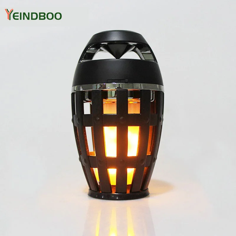 

LED Mini Wireless Bluetooth Speaker TF USB FM Portable Music Loudspeakers Hand-free Call For IPhone 6 Phone PC With Mic