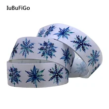 Iubufigo 10 двор 7/" 22 мм печатных Grosgrain ленты Подарочные ленты DIY повязка на голову для украшения