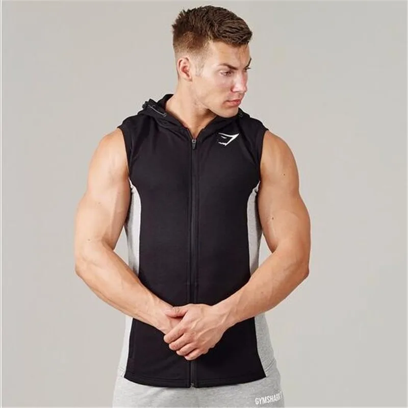 gymshark hooded vest