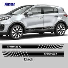 2 шт./лот Sportage автомобиля боковой стикер тела для KIA Sportage R