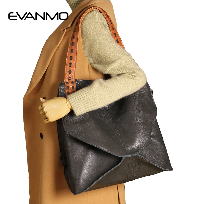  2019 nouveaux sacs d'été 100% sacs à main en cuir véritable grande capacité conception chaude femme