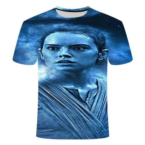 Новая мода футболка "Звездные войны" Для мужчин Для женщин футболка 3D с принтом «Звездные войны» фильм удобные футболки летняя футболка Топы брендовая одежда - Цвет: TX282