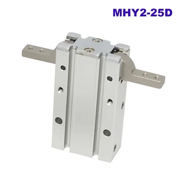 

GOGO High quality double acting pneumatic gripper MHY2-25D SMC type 180 degree angular style air cylinder aluminium clamps