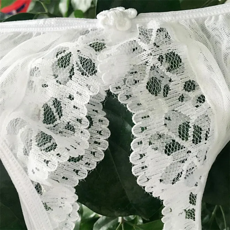 Sexy Women Thongs V-String Panties Lingerie Underwear Lace G-String Underwear10
