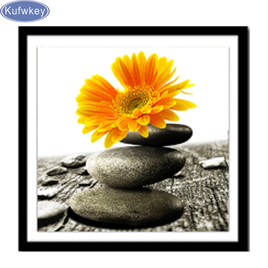 

5D DIY Diamond Painting stone flower,diamond Embroidery Cross Stitch Rhinestone diamond Mosaic puzzle Painting Home Decor