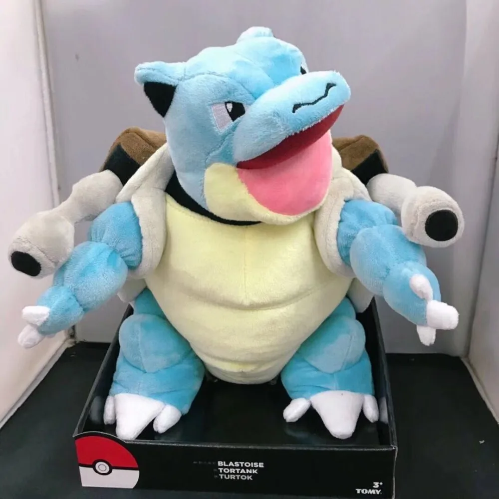 Blastoise плюшевая черепаха, милые игрушки для детей, подарок, мягкая качественная японская аниме Кукла