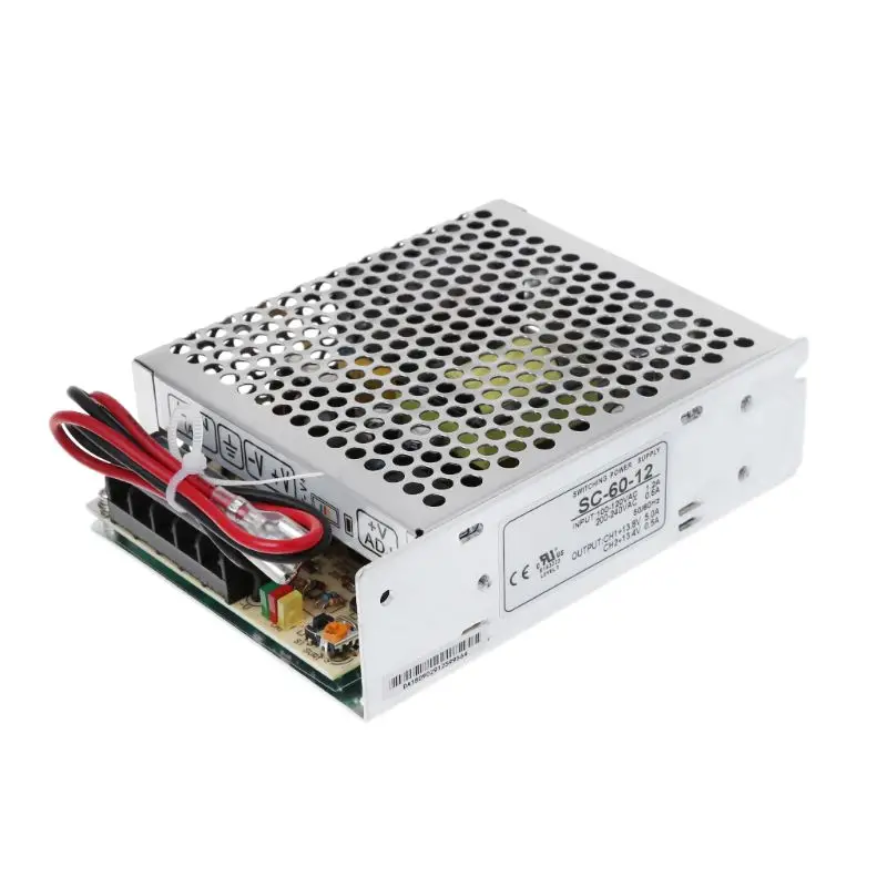 SC-60W-12V5A импульсный источник питания с ИБП монитором Зарядное устройство