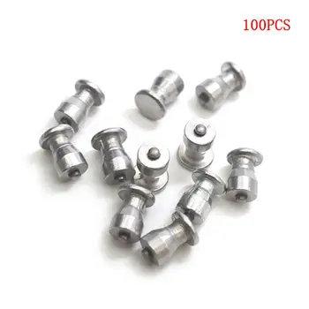 

100Pcs Auto Tire slip-proof Nail Aluminum Sleeve Wine Glass Shape Studs Add Ultimate off-road Capacity Car Accessories