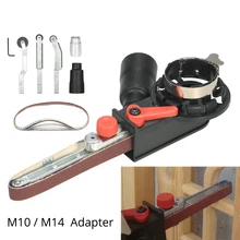 Angle Grinder Mini DIY Sander Sanding Belt Adapter Bandfile Belt Head Sander for 115mm 4.5