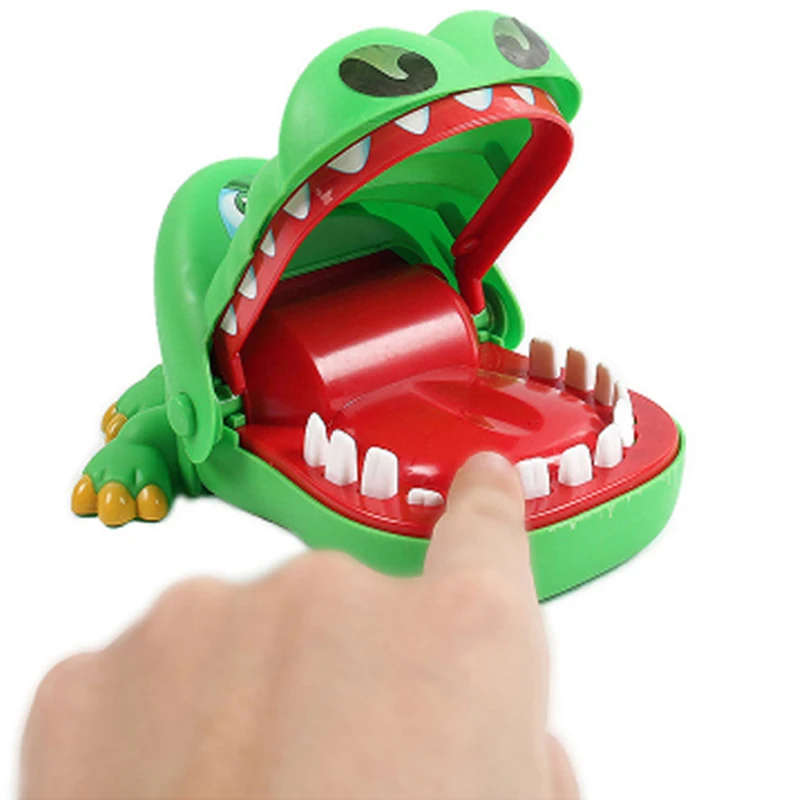 Большой рот крокодила Глобальный Drone кусает палец Новинка хватит игрушки для игры смешно подарок детям крокодил стоматолог Bite С брелок