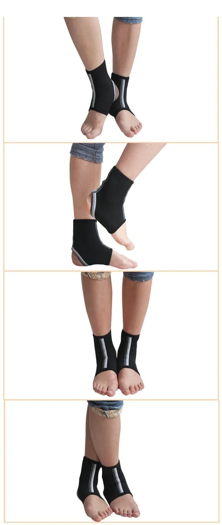 Поддержка лодыжки для ног спортивная защита щиколотки для 18-23 см растяжка для ступней Спортивная поддержка лодыжки для всех видов спорта защита ног