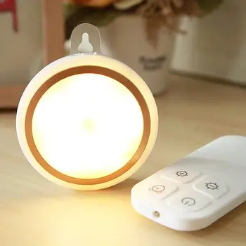 

SOLLED Battery Version Remote Control LED Night Lamp Bed Light Home Office Decoration