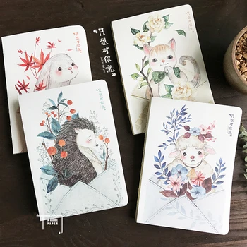 

Creative stationery A5 nude Edition notebook Just want to tell you series Hand book calendar Notepad for students school suppliy
