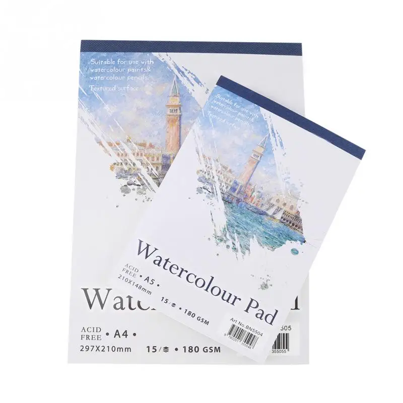 

A4 A5 Artist Sketch Book Watercolor Paper Notepad For Painting Drawing Diary Creative Notebook