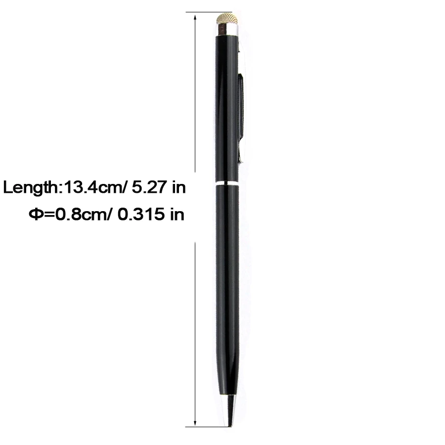 2 in 1 fiber cloth stylus pen ballpoint  (10)