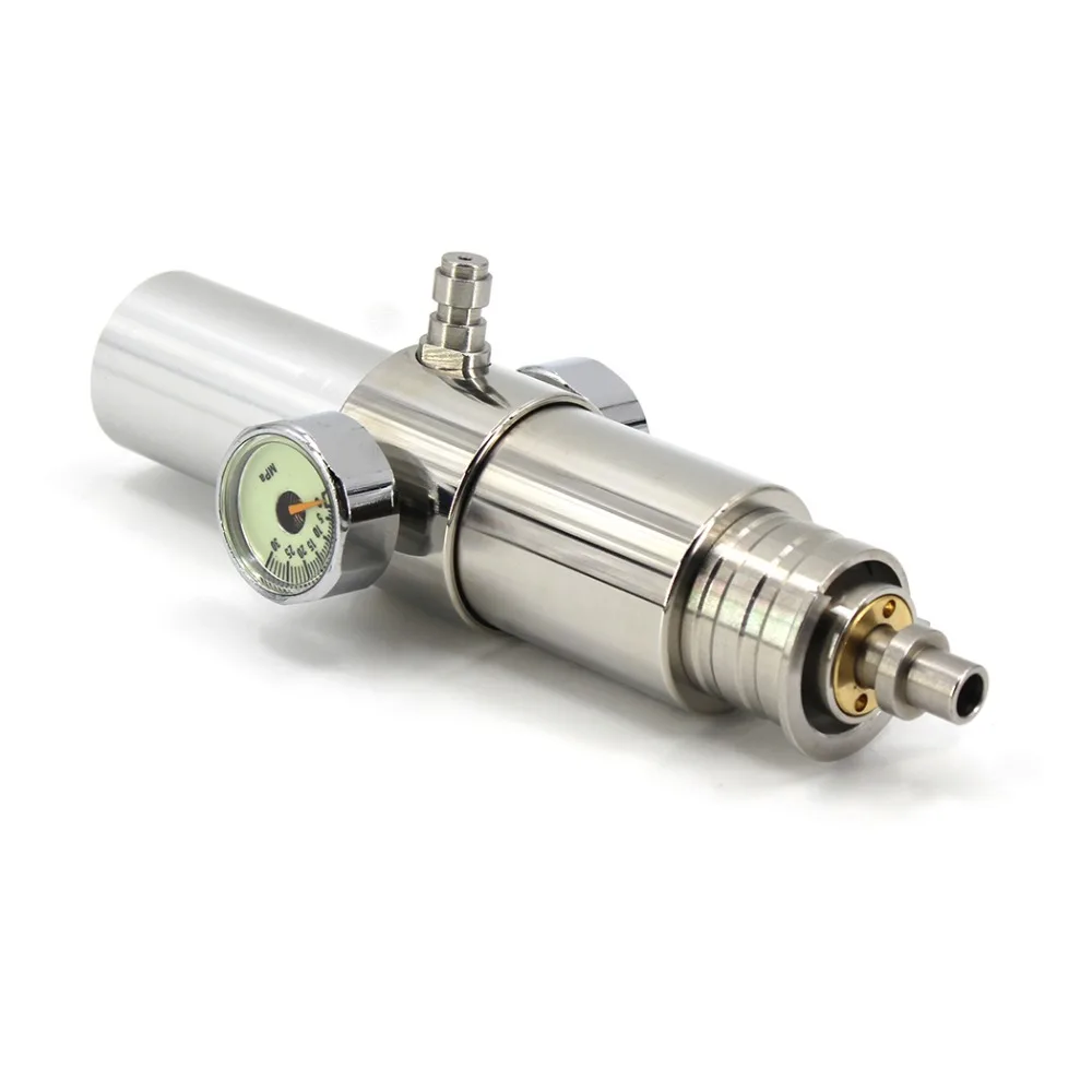 

New Constant Air Valve 4500psi Inlet HPA Test Valves 3000psi Output Pressure Switch Valve Adjustable Regulator Stainless Steel