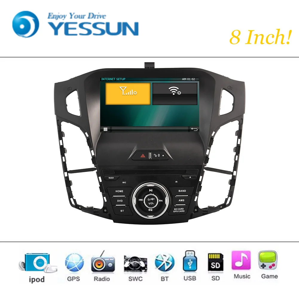 Perfect Car DVD Player Wince System For Ford For Focus 2012~2014 Autoradio Car Radio Stereo GPS Navigation Multimedia Audio Video 2