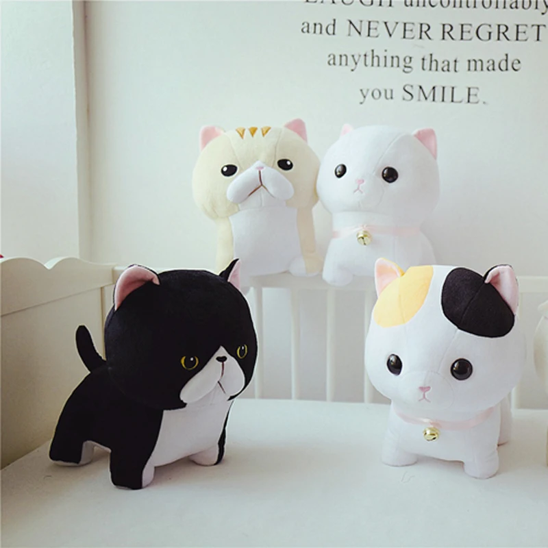 Dodb K 5 шт./лот kawaii cat плюшевые игрушки 30 см 40 мягкие куклы Имитация животных детская