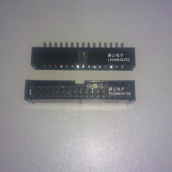 

DC3-30P 2.54MM pitch 2*15p mm box header socket straight pin ISP download JTAG black(100 PCS) IC ...