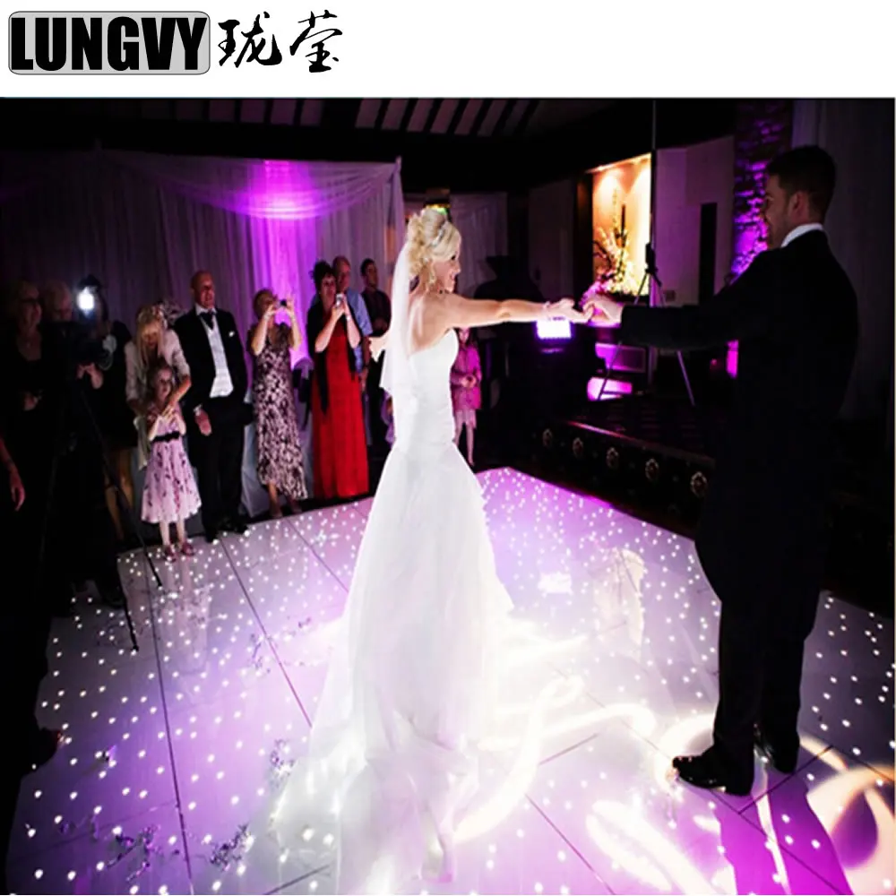 

New Products On China Market 120cm*60cm Remote Control Led Dance Floor Led Starlit Dance Floors