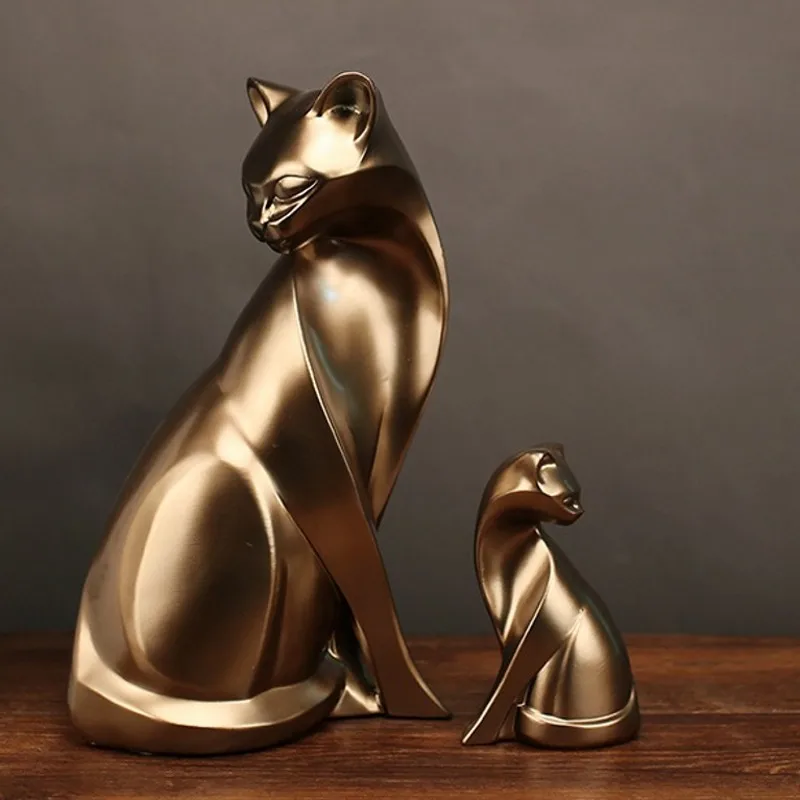 

Creative Home Book Desktop Decor Good Lucky Cat Lovers Figurines Resin Animal Craft Sculpture Ornaments Cute Student Couple Gift