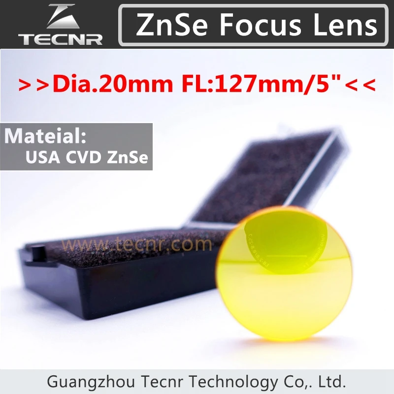 Co2 лазерный фокус объектива 20 мм Диаметр 127 мм фокусная длина импортированые из США ZnSe