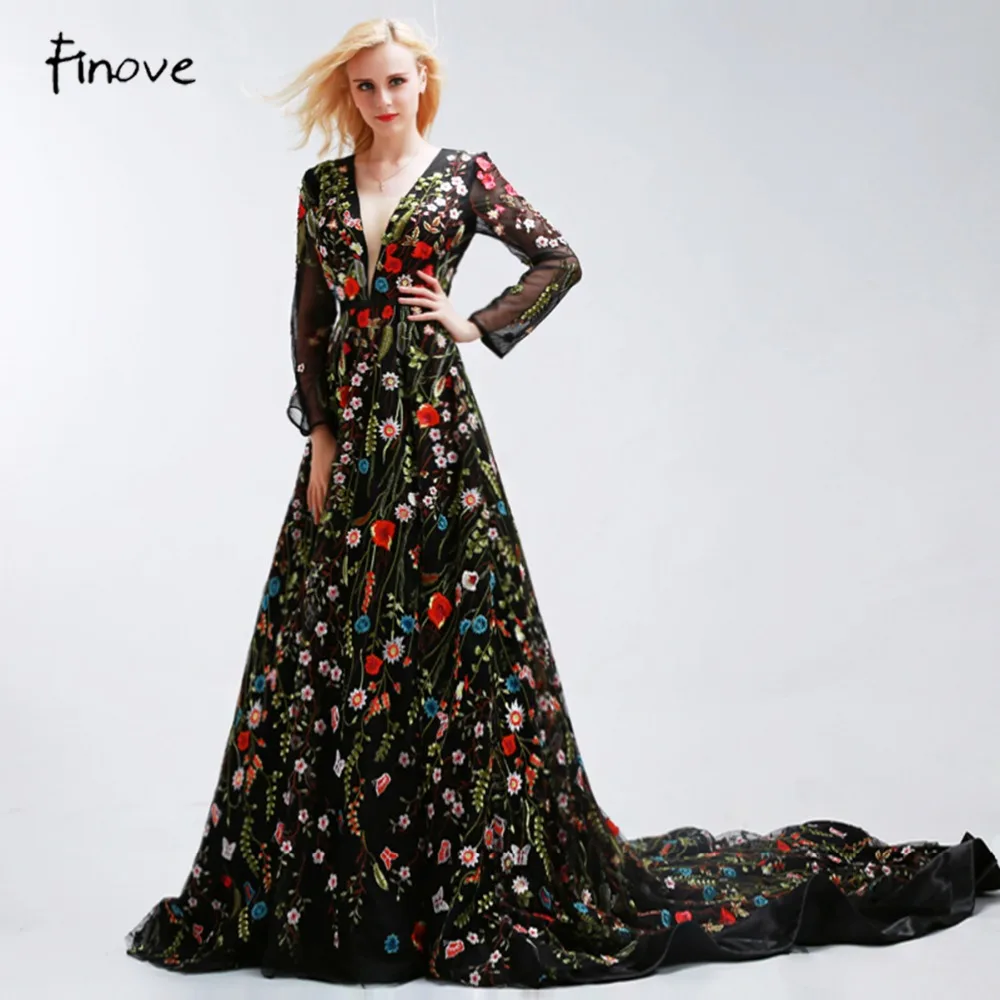 V neck evening dress with sleeves shirts