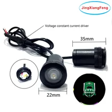 High Quality 2pcs Car door light ghost shadow welcome light logo projector 3D Laser Light for Krasnodar FK