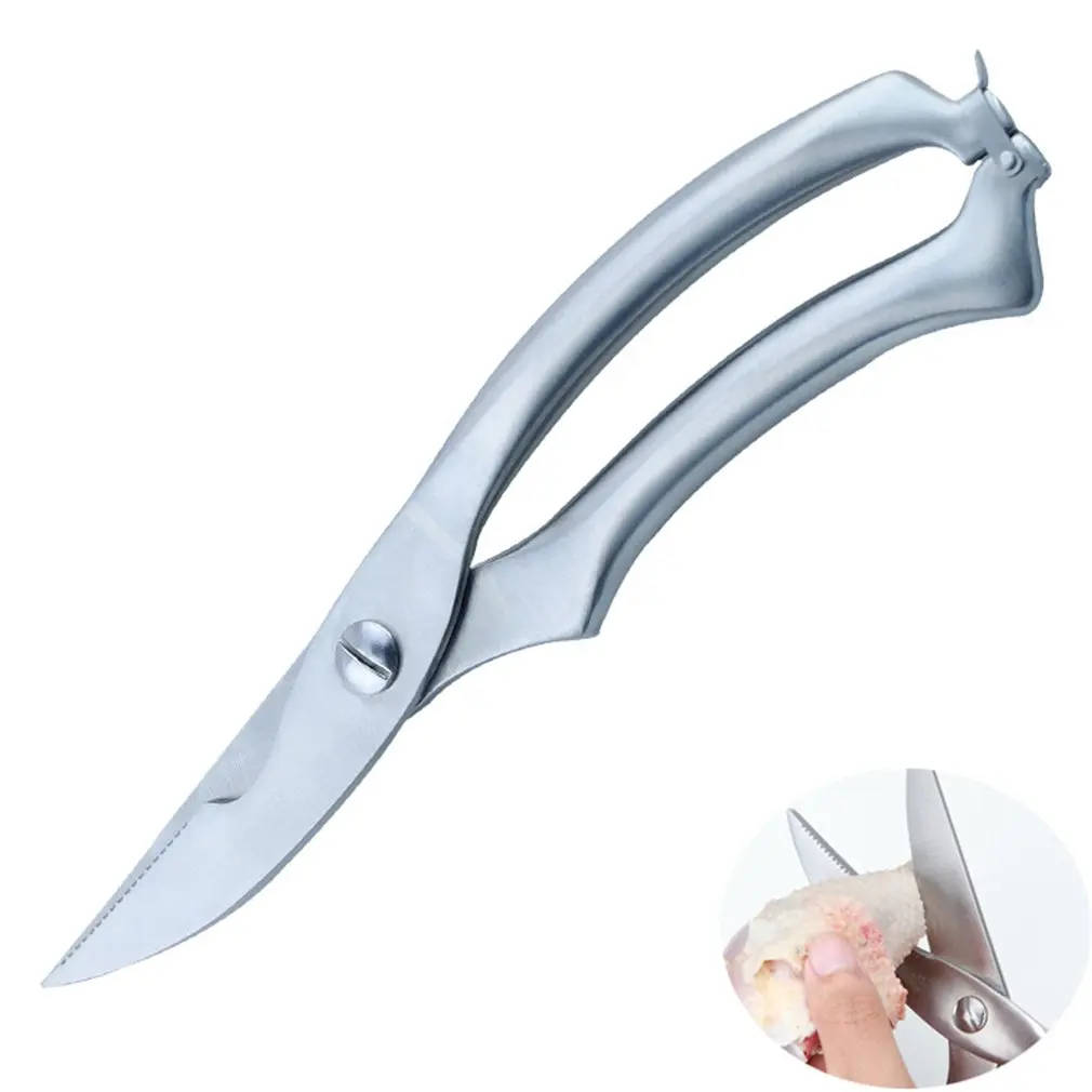 Professional Stainless Steel Chicken Bone Scissors Fish Bone Scissors