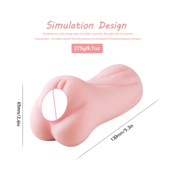 Soft 3D Deep Throat Waterproof Artificial Vagina Male Masturbators Realistic Pussy Heater Vibrator Oral Sex Toys for Men 2